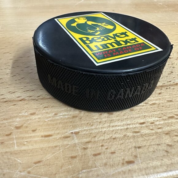 Vintage Kitchener Rangers OHL Hockey Puck 35 Years 1998 / Beaver Lumber - Picture 5 of 5